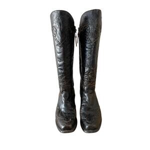 Sonora Leather Cowboy Boots Women's Size 7B